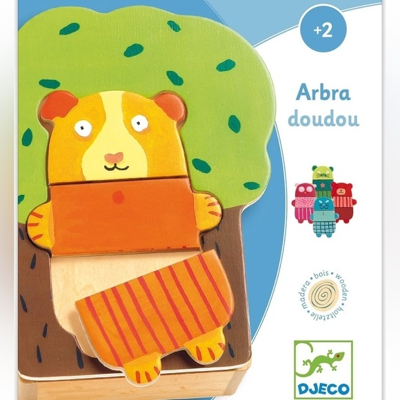 Djeco - Wooden Mix 'n Match Animal Puzzles - Picture 8 of 13